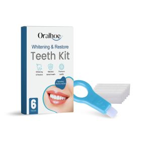 Oralhoe Tooth Repair Kit Tooth Cleaning Beauty Tooth Removal Black Tooth Stains Yellow Tooth Sponge Cleaning Wipe