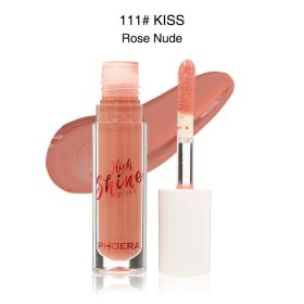 Solid Jelly Lipstick Crystal Lip Balm Water Wave Mirror Lip Gloss Long Lasting Moisturizing Lip Glaze Lip Care Makeup (Option: 111Kiss)