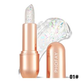 PHOFAY Moisturizing Jelly Warm Lipstick (Option: 01)