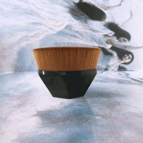 Foundation Brush BB Cream Makeup Brushes Loose Powder Brush Flat Kit (Option: Black3pcs)