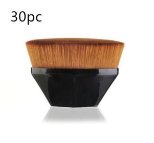 Foundation Brush BB Cream Makeup Brushes Loose Powder Brush Flat Kit (Option: Black1 30pc)